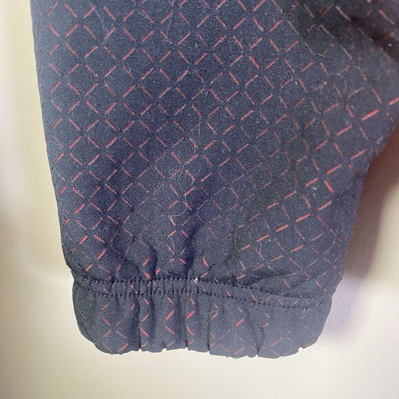 KOBE BRYANT Nike Track Style Jacket Mens XL 406054-611 Red Black Full Zip FLAW - Picture 7 of 16